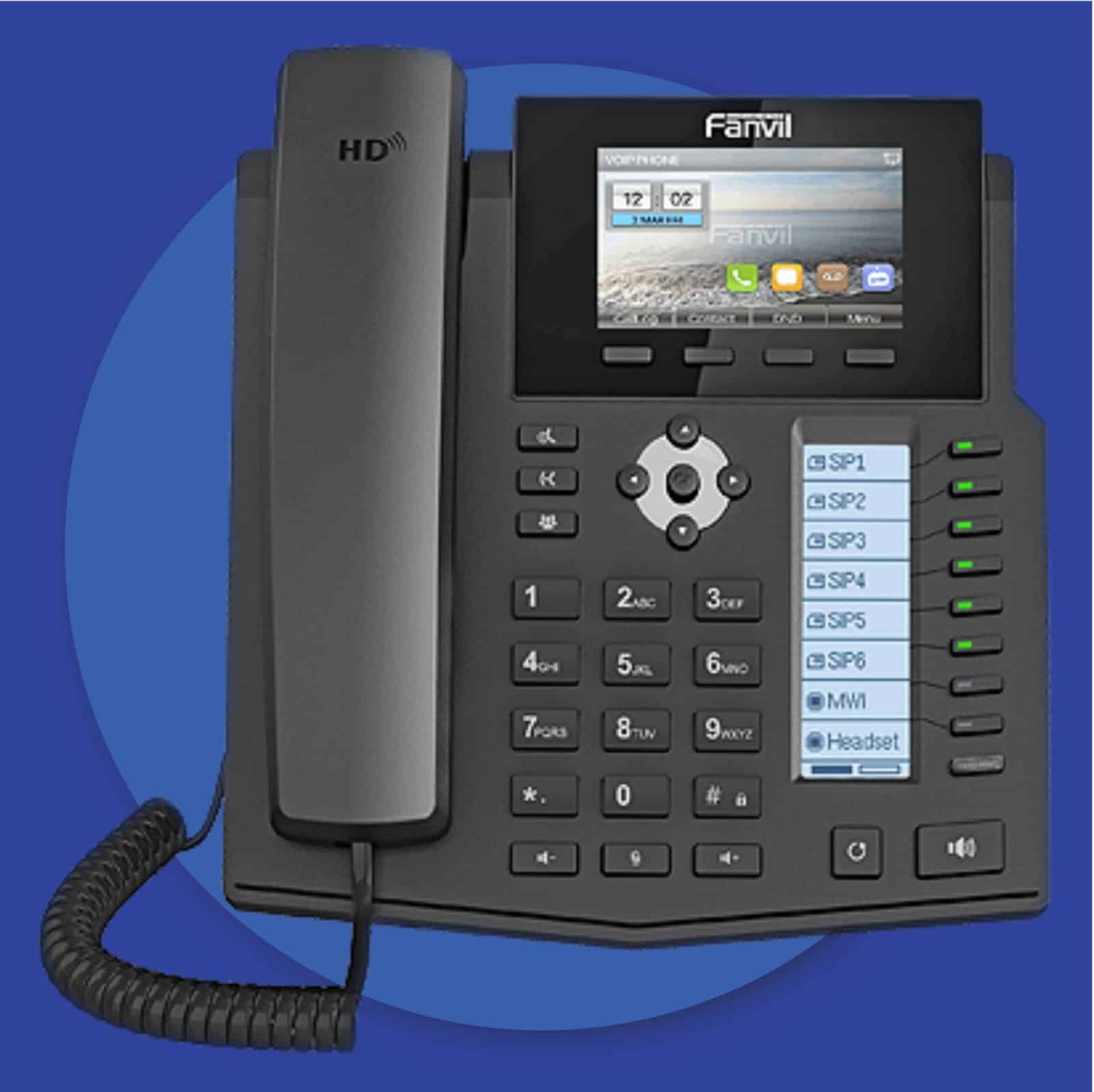 Fanvil X5S Gigabit IP Phone in Bangladesh - Olefins BD