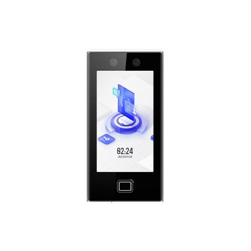 Hikvision DS-K1T670MFWX Fingerprint & Face Recognition Access Control Terminal with Adapter