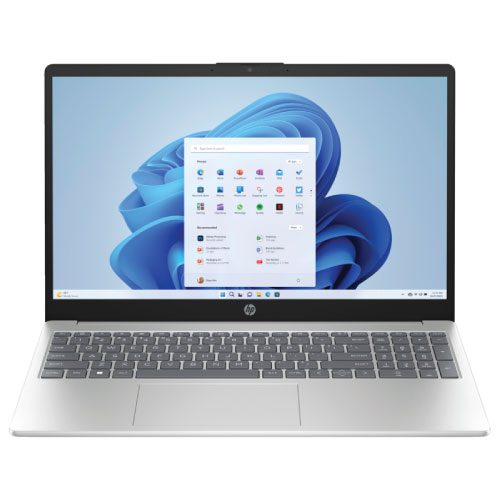 HP 15-fc0170AU AMD Ryzen 7 7730U 8GB RAM 512GB SSD 15.6 Inch FHD Uslim Natural Silver Laptop