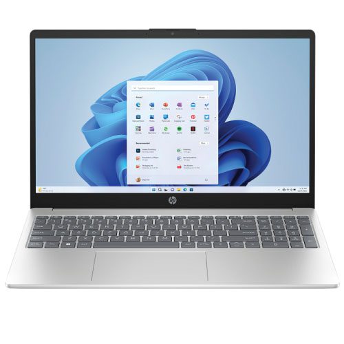 HP 15-fd0333TU Intel Core 5 120U 8GB DDR4 RAM 512GB SSD 15.6" FHD Silver Laptop