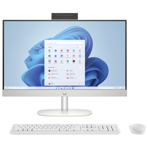 HP AIO 24-cr0085d Intel Core i5-1335U 1.3GHz upto 4.6GHz 23.8 Inch FHD Touch White Display