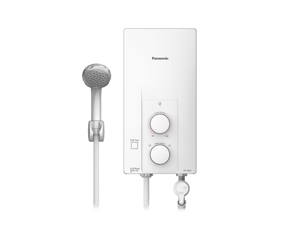 Panasonic DH-3RL1 Instant Water Heater | Electric Home Shower With Thermal Cut-Out Flow Sensor