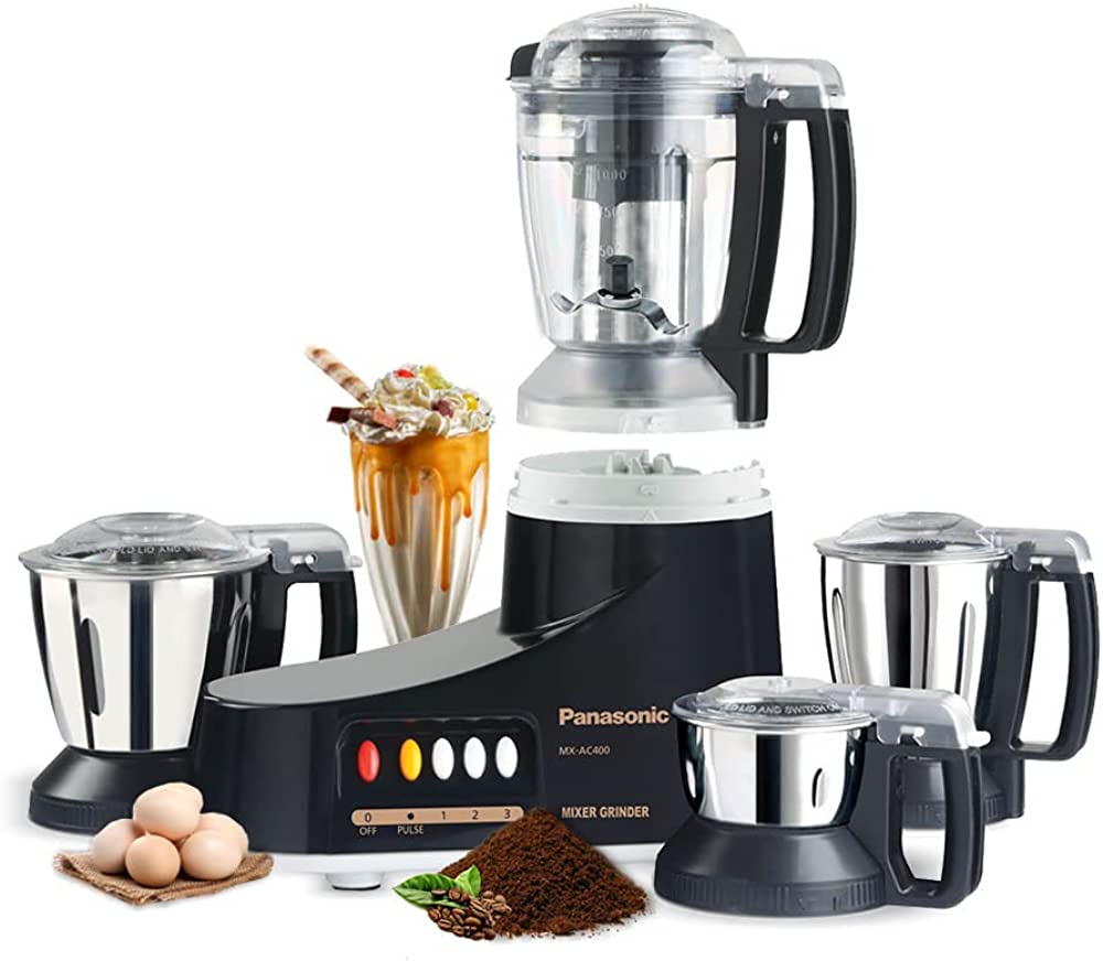 Panasonic Super Mixer Grinder(MX-AC400)Black