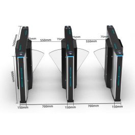 Retractable Optical Turnstile for Metro Station