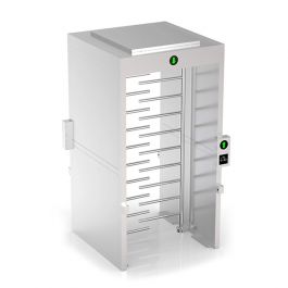 VARITO VFHT-DS401WS Full Height Turnstile with Rain Cover