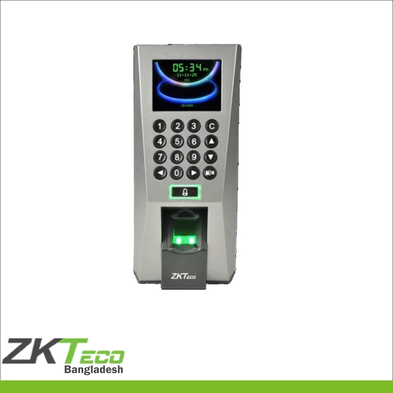 Zkteco F18 - Fingerprint Standalone Access Control and Time Attendance - ZKTeco Bangladesh