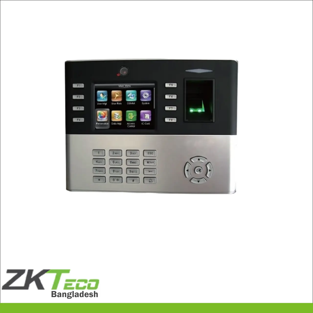 ZKTeco iClock 990 Fingerprint Time Attendance & Access Control Terminal with Adapter - ZKTeco Bangladesh