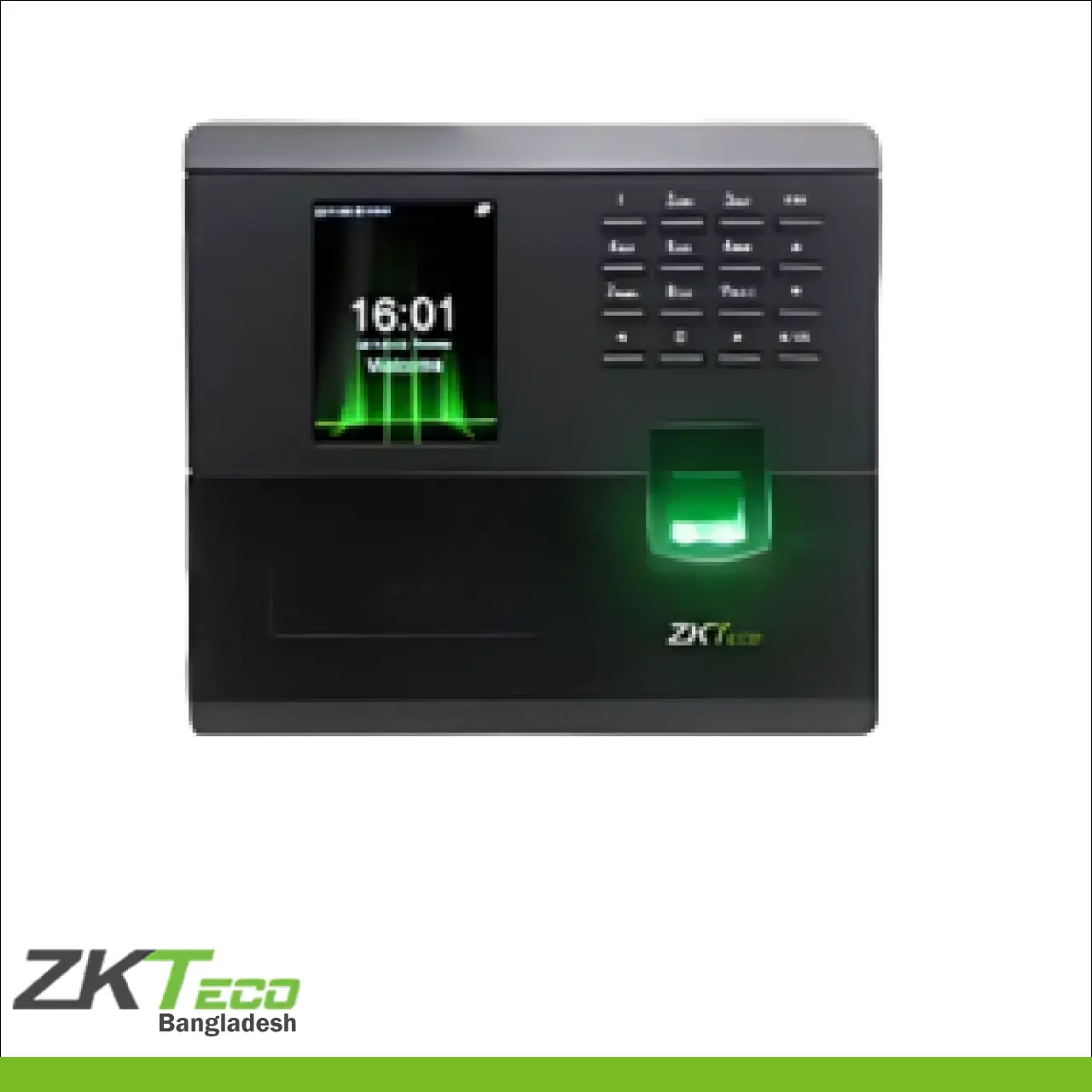 ZKTeco MB10-VL Linux-Based Hybrid Biometric Time Attendance & Access Control Terminal with Adapter - ZKTeco Bangladesh