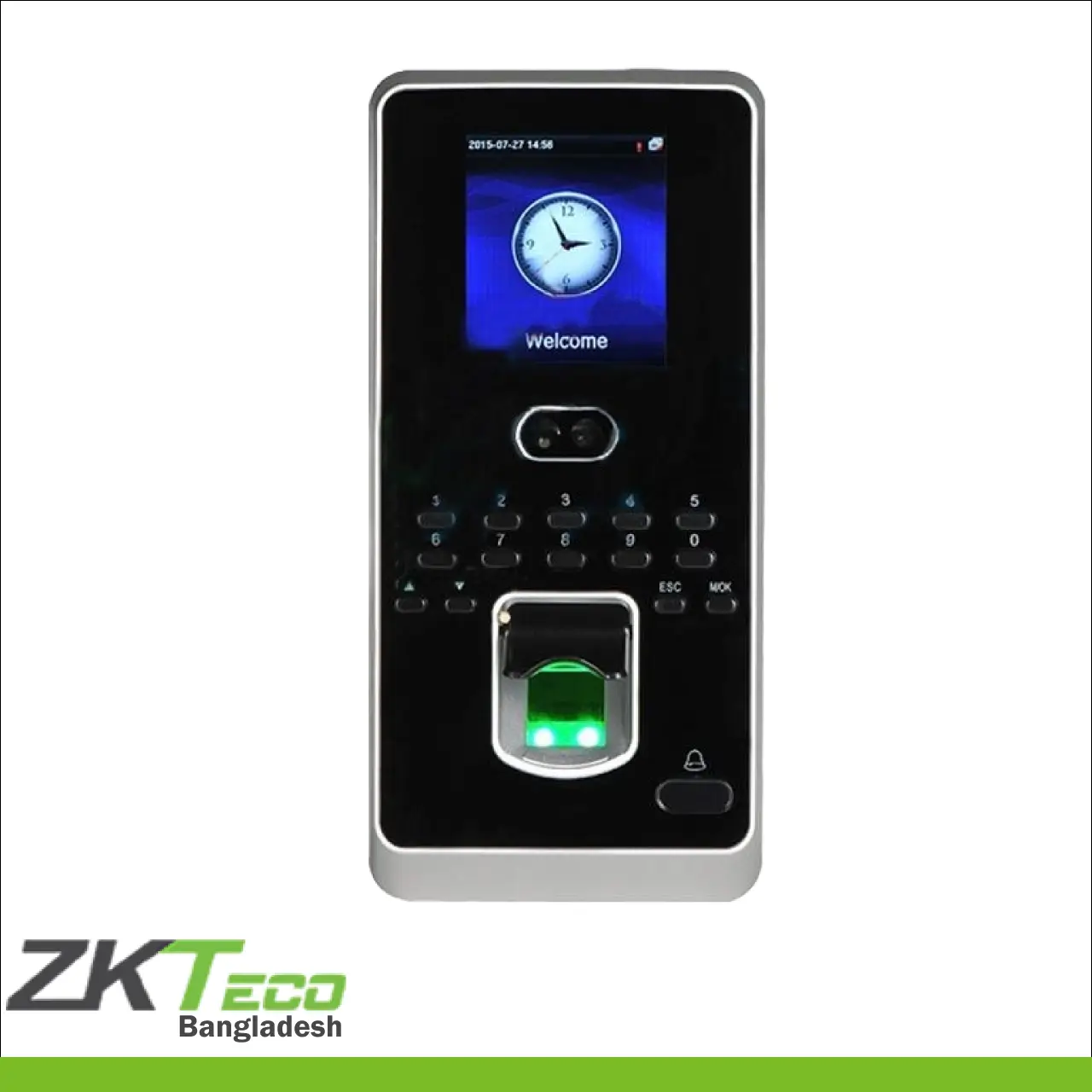 ZKTeco MultiBio 800 Multi-biometric Access Control and Time Attendance - ZKTeco Bangladesh