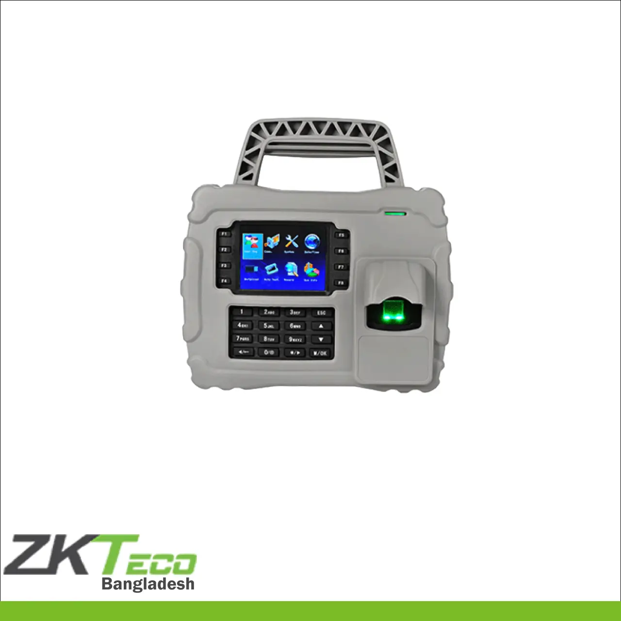 ZKTeco S922 Shockproof Portable Fingerprint Time Attendance Terminal with Adapter - ZKTeco Bangladesh