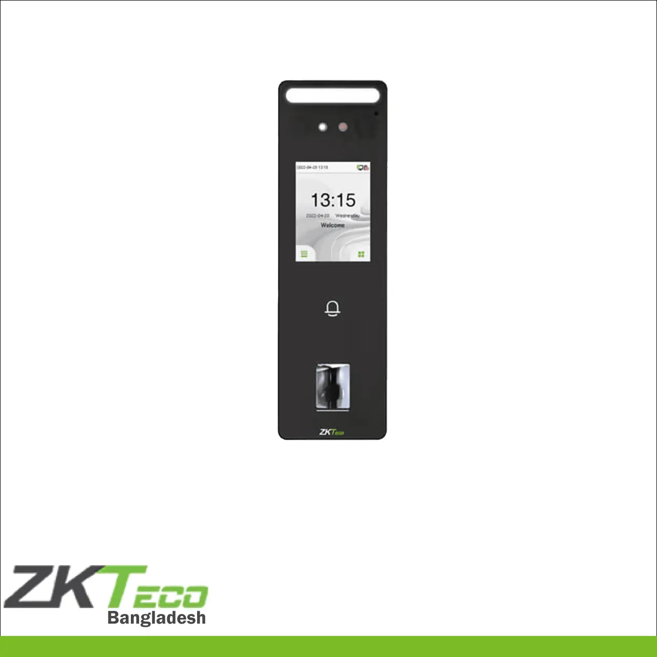 Zkteco Speed Face V3L Biometric Time & Attendance and Access Control Terminal with Adapter - ZKTeco Bangladesh