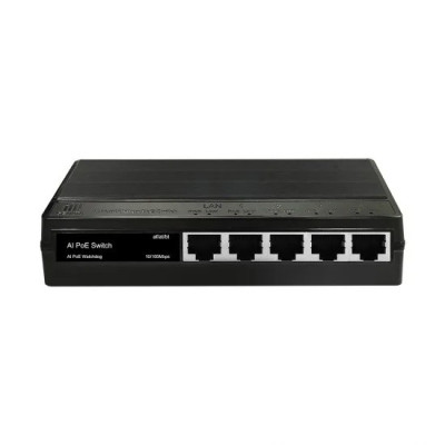 Genata GNT-P9105ES 4-Port PoE Switch ES: 4FE+1FE Uplink