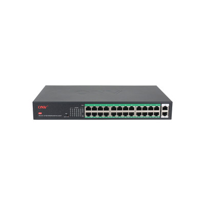 ONV-H1024PLS gigabit uplink 26-Port PoE switch