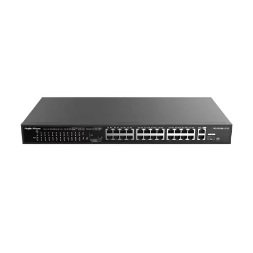 Ruijie RG-ES126S-LP V2 24-Port Desktop Unmanaged PoE Network Switch